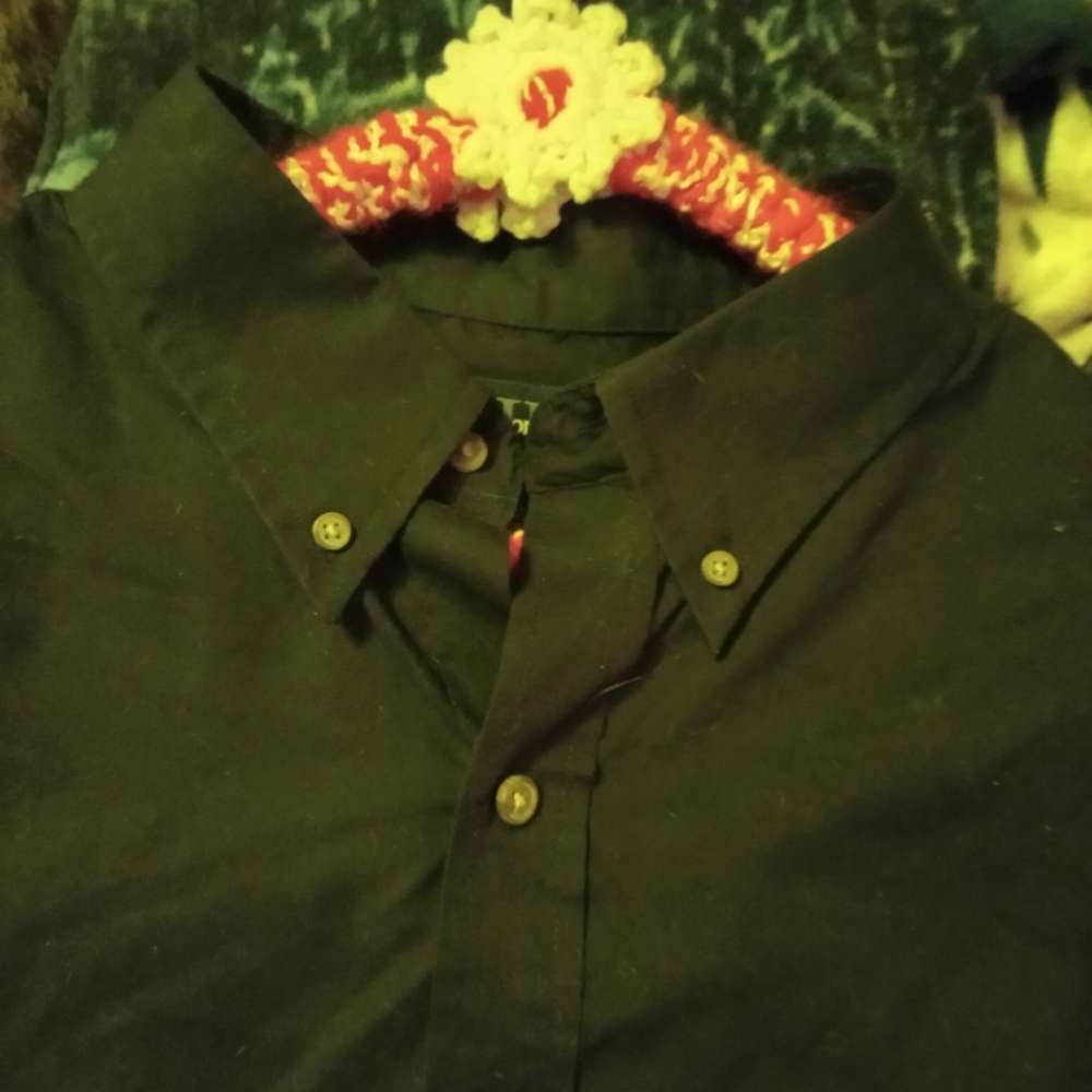 Classic Black Button-Up Shirt